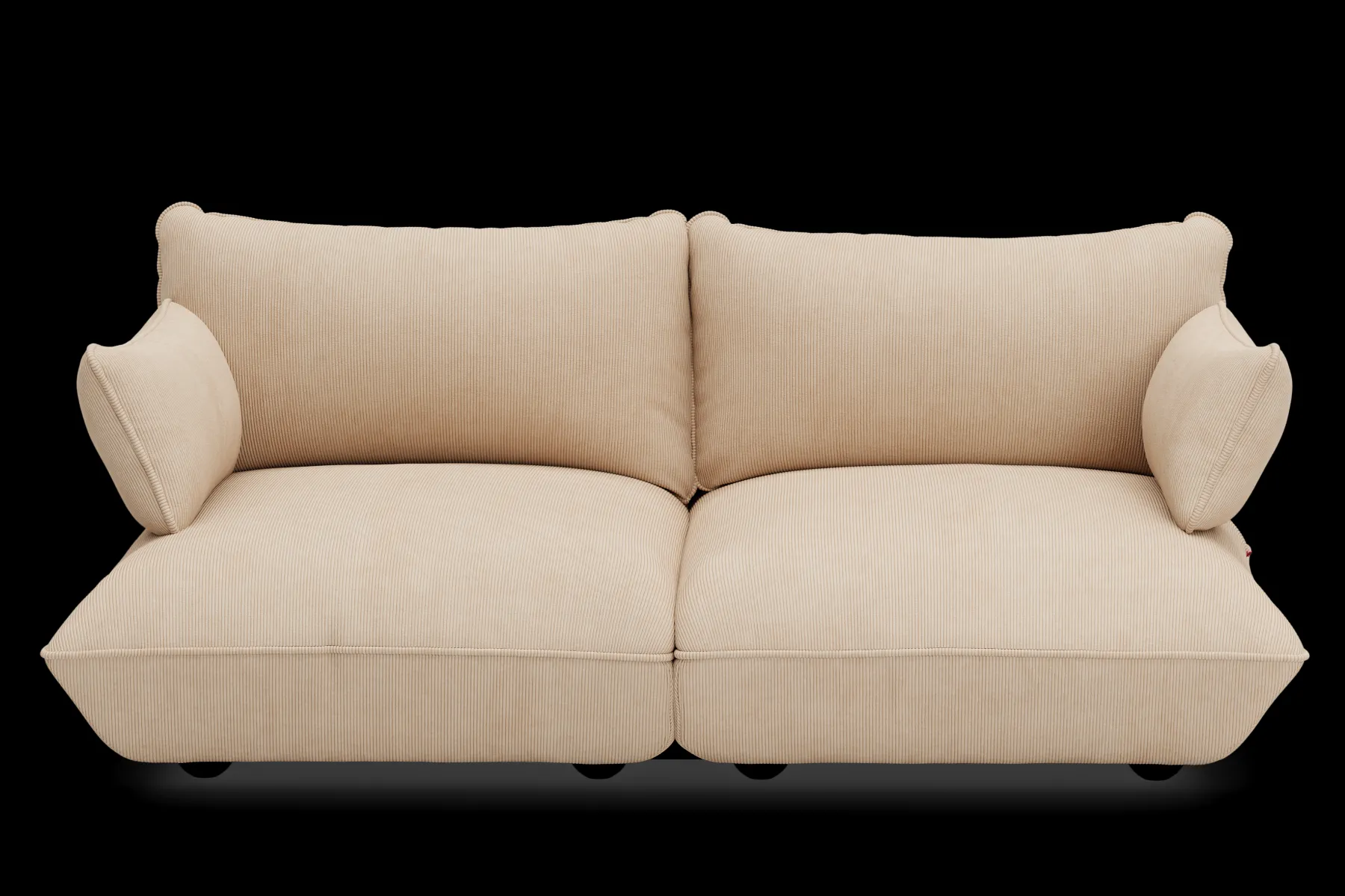 Fatboy Sumo Sofa Medium Cord Canapé modulaire d’intérieur, 210.5x108x90 cm