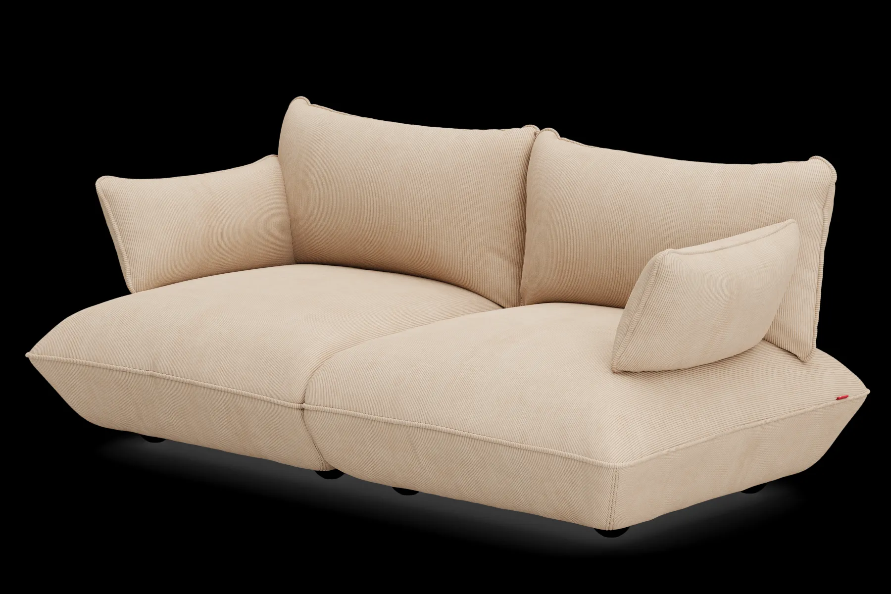 Fatboy Sumo Sofa Medium Cord Canapé modulaire d’intérieur, 210.5x108x90 cm