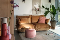 Fatboy Sumo Sofa Medium Velvet Canapé modulaire d’intérieur, 210.5x108x90 cm