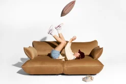 Fatboy Sumo Sofa Medium Velvet Canapé modulaire d’intérieur, 210.5x108x90 cm