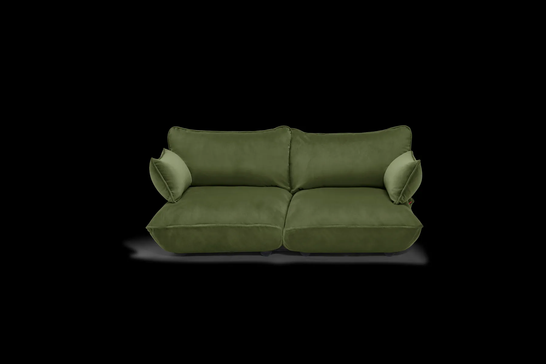 Fatboy Sumo Sofa Medium Velvet Canapé modulaire d’intérieur, 210.5x108x90 cm