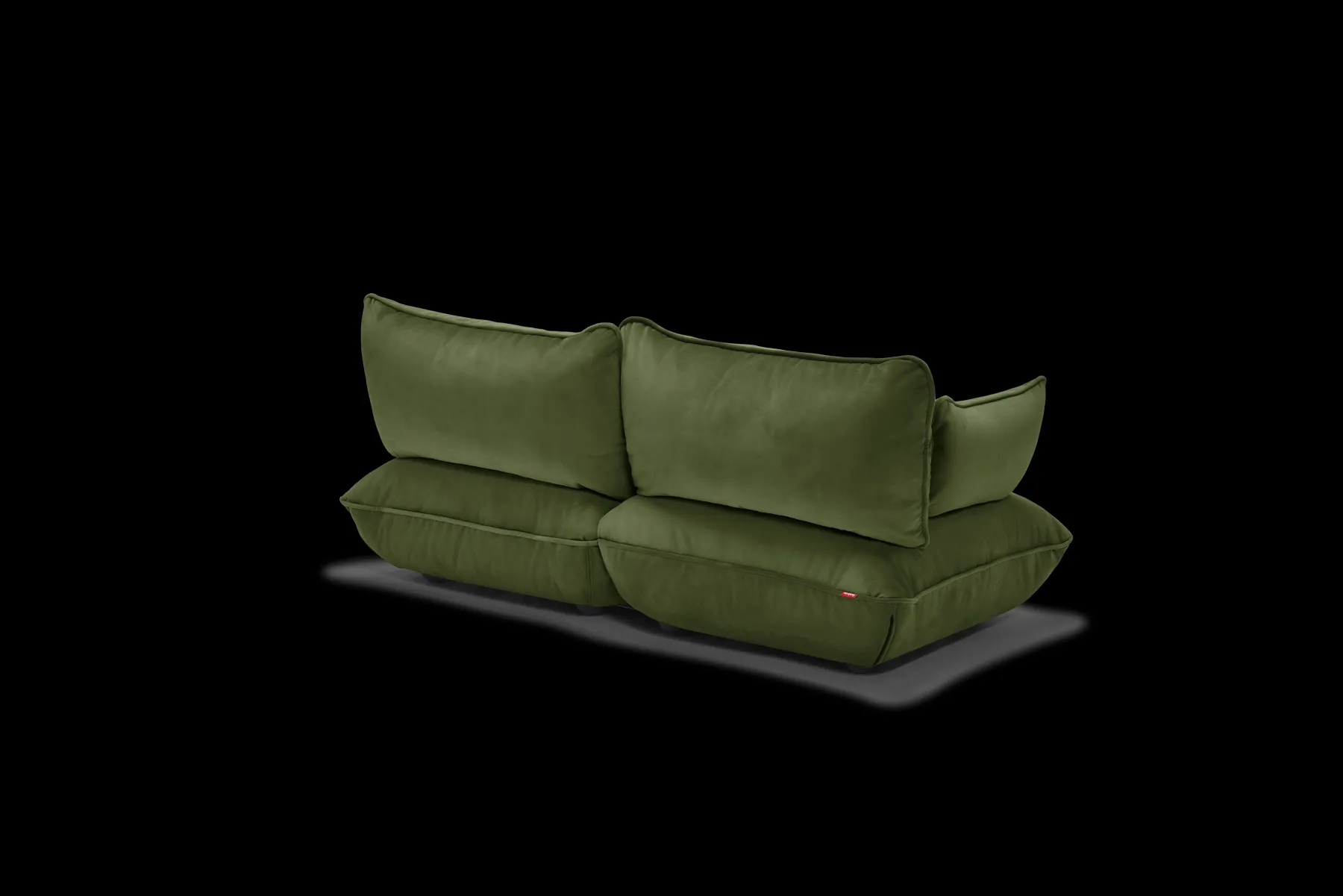 Fatboy Sumo Sofa Medium Velvet Canapé modulaire d’intérieur, 210.5x108x90 cm
