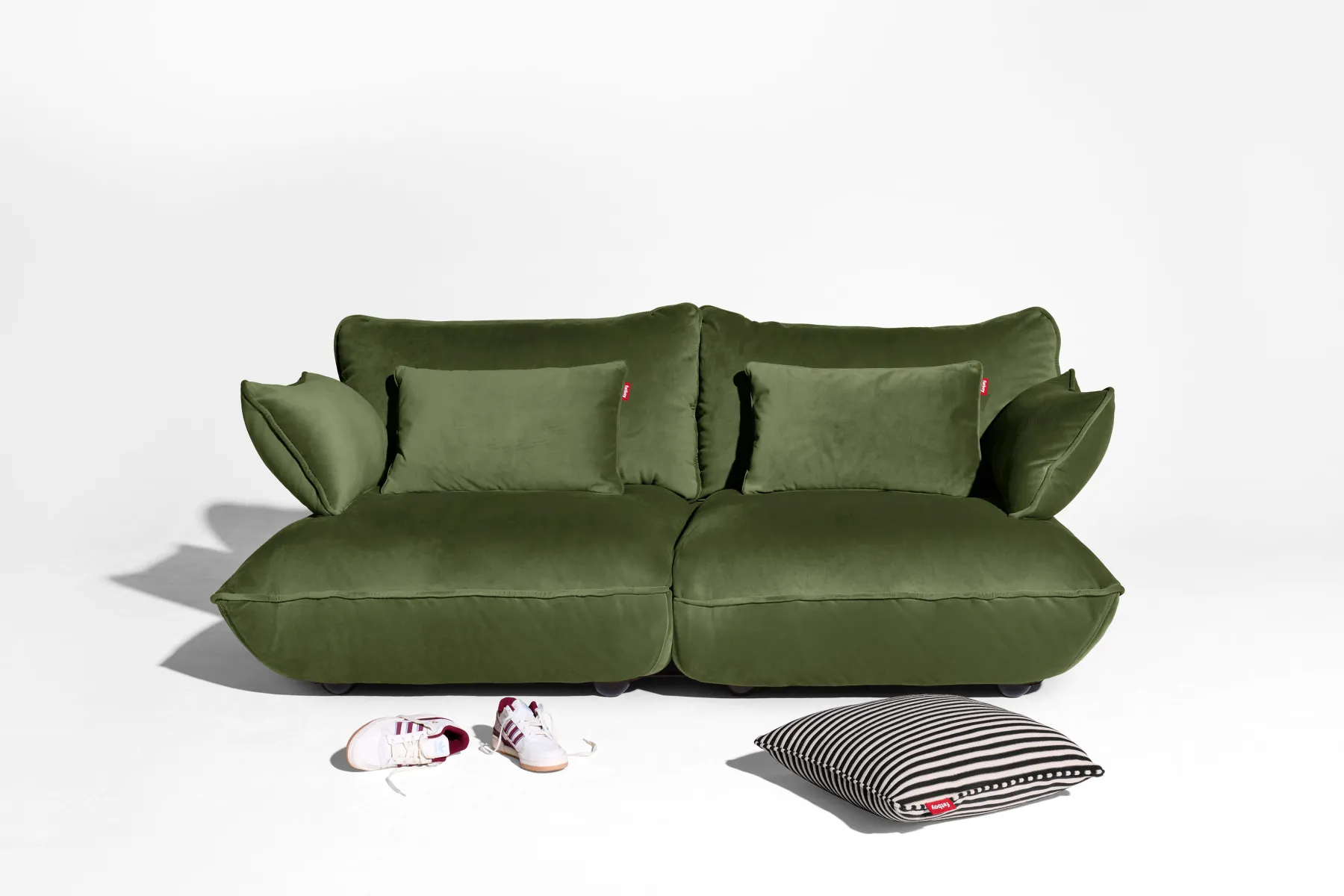 Fatboy Sumo Sofa Medium Velvet Canapé modulaire d’intérieur, 210.5x108x90 cm