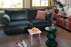 Fatboy Sumo Sofa Medium Velvet Canapé modulaire d’intérieur, 210.5x108x90 cm