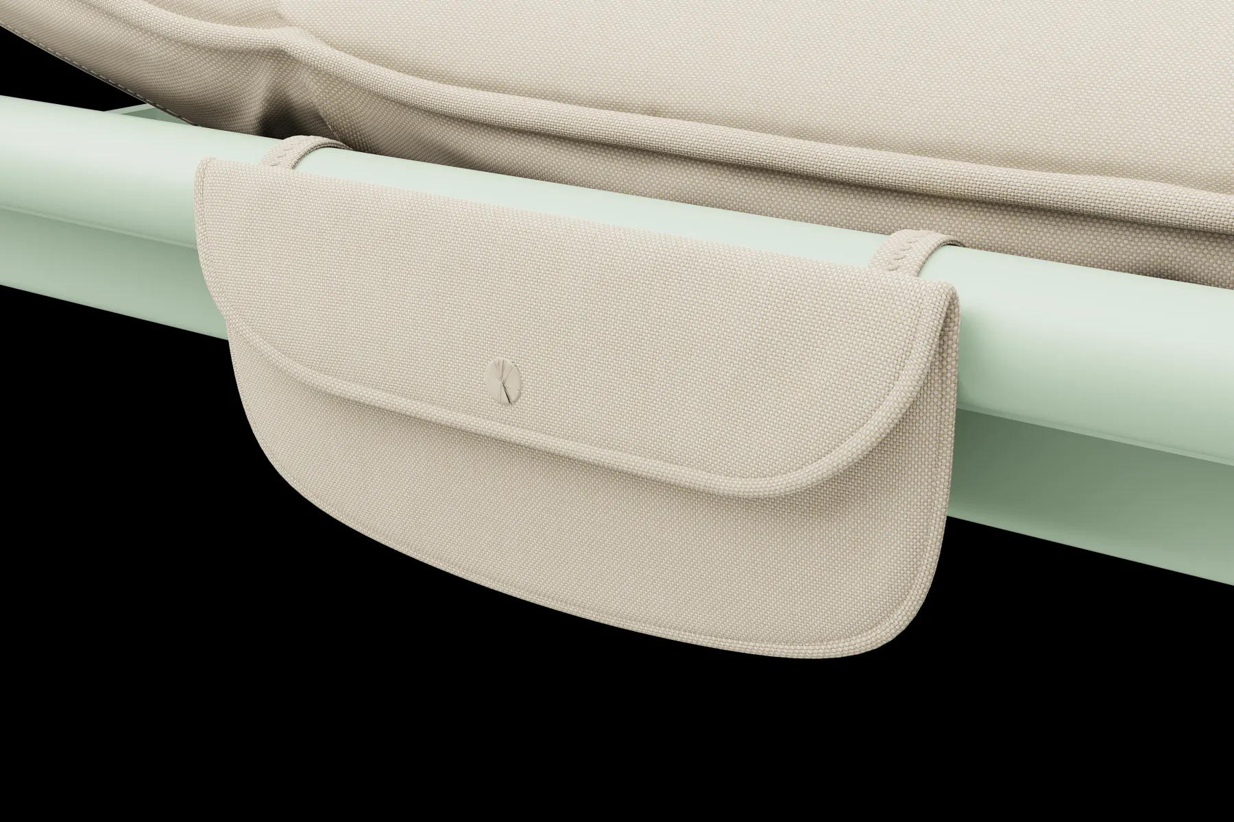 Fatboy Sunbun Daybed Daybed d’extérieur, beige, 212x97x39 cm