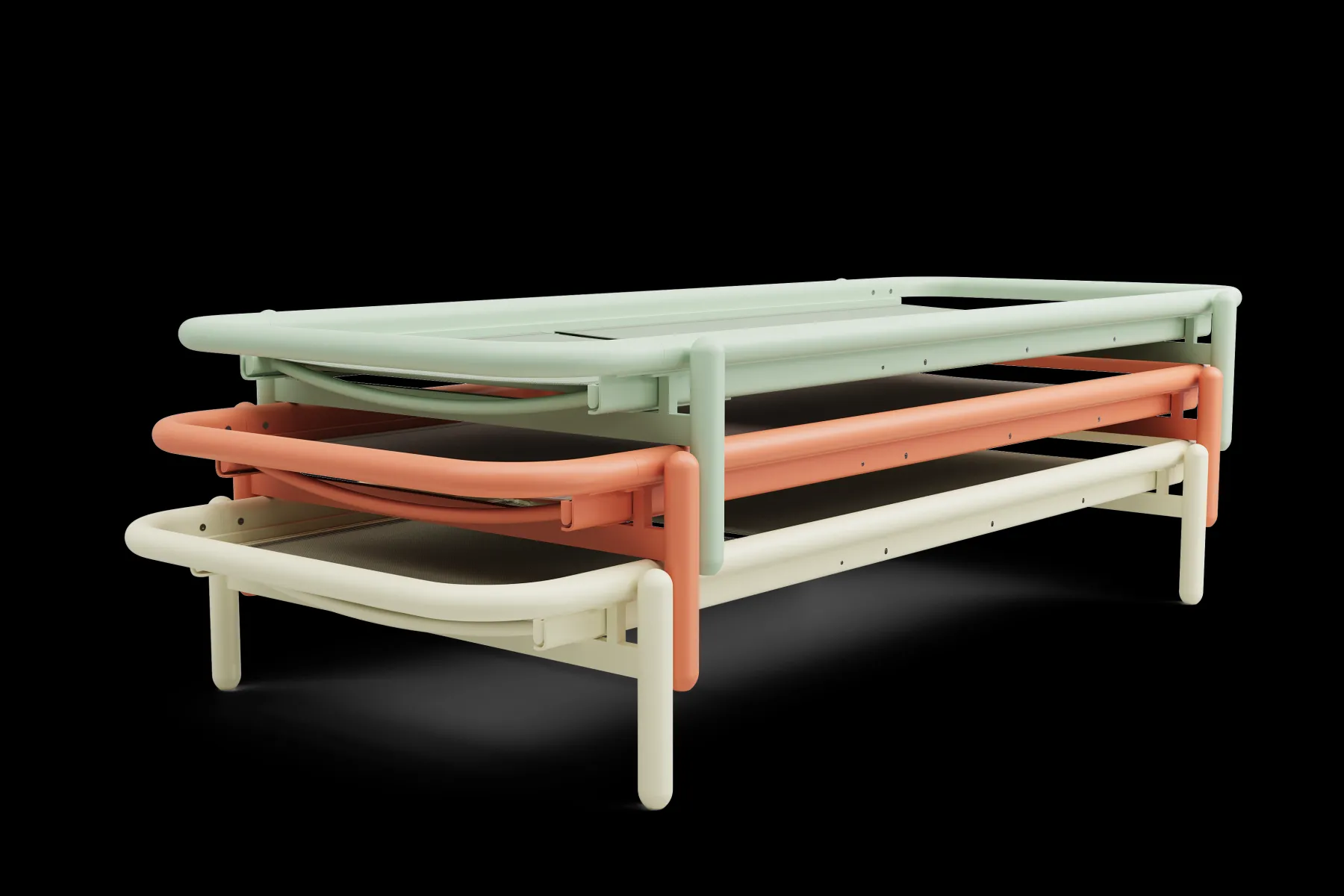 Fatboy Sunbun Daybed Daybed d’extérieur, beige, 212x97x39 cm