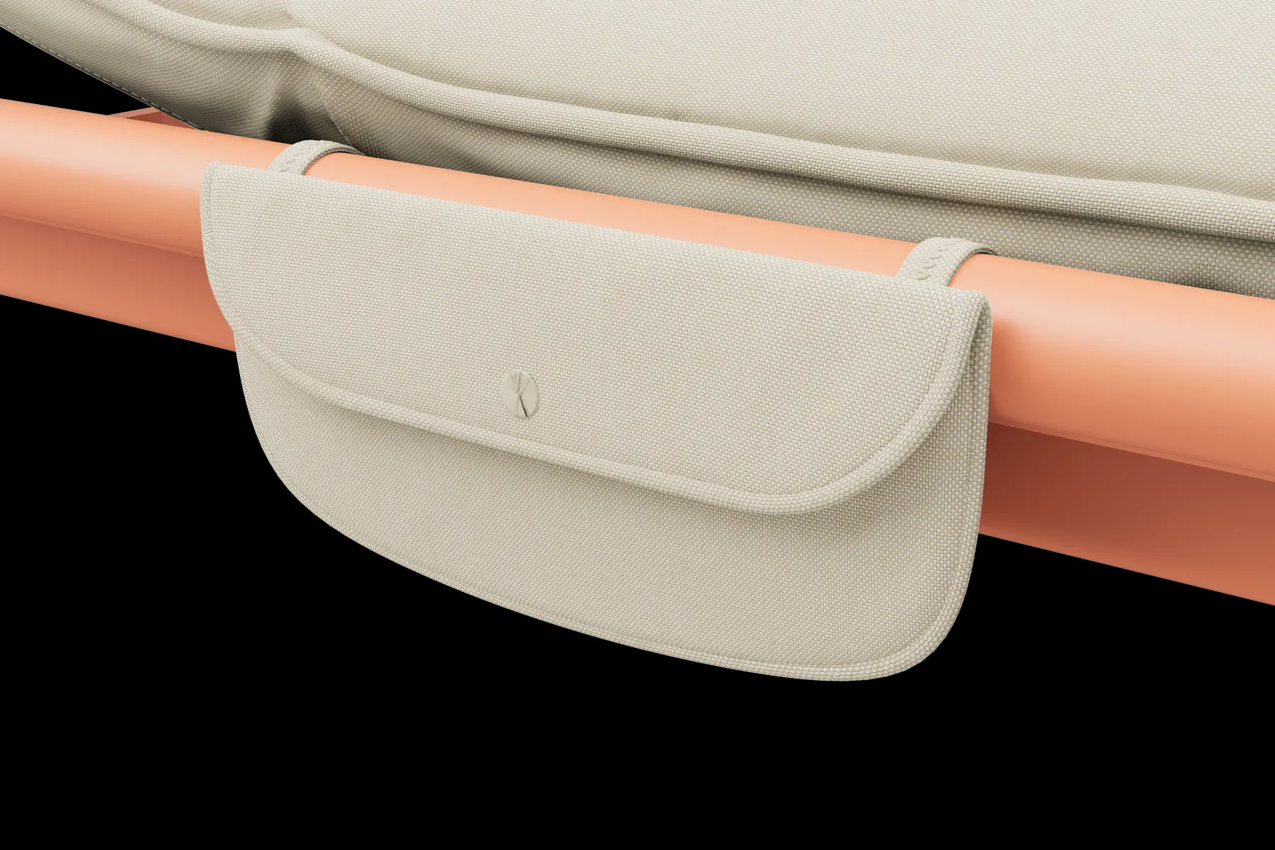 Fatboy Sunbun Daybed Daybed d’extérieur, beige, 212x97x39 cm