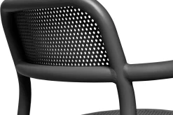 Fatboy Toní Armchair Chaise de jardin avec accoudoirs, black, 59.5x54.5x80.5 cm