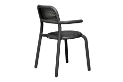 Fatboy Toní Armchair Chaise de jardin avec accoudoirs, black, 59.5x54.5x80.5 cm