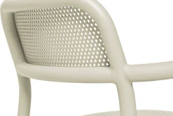 Fatboy Toní Armchair Chaise de jardin avec accoudoirs, beige, 59.5x54.5x80.5 cm