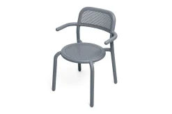 Fatboy Toní Armchair Chaise de jardin avec accoudoirs, gris, 59.5x54.5x80.5 cm
