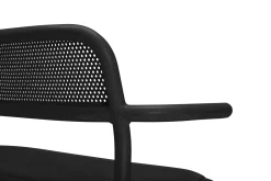 Fatboy Toní Bankski Petit banc de jardin, black, 124x53.5x79 cm