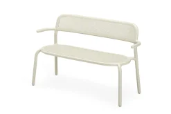 Fatboy Toní Bankski Petit banc de jardin, beige, 124x53.5x79 cm