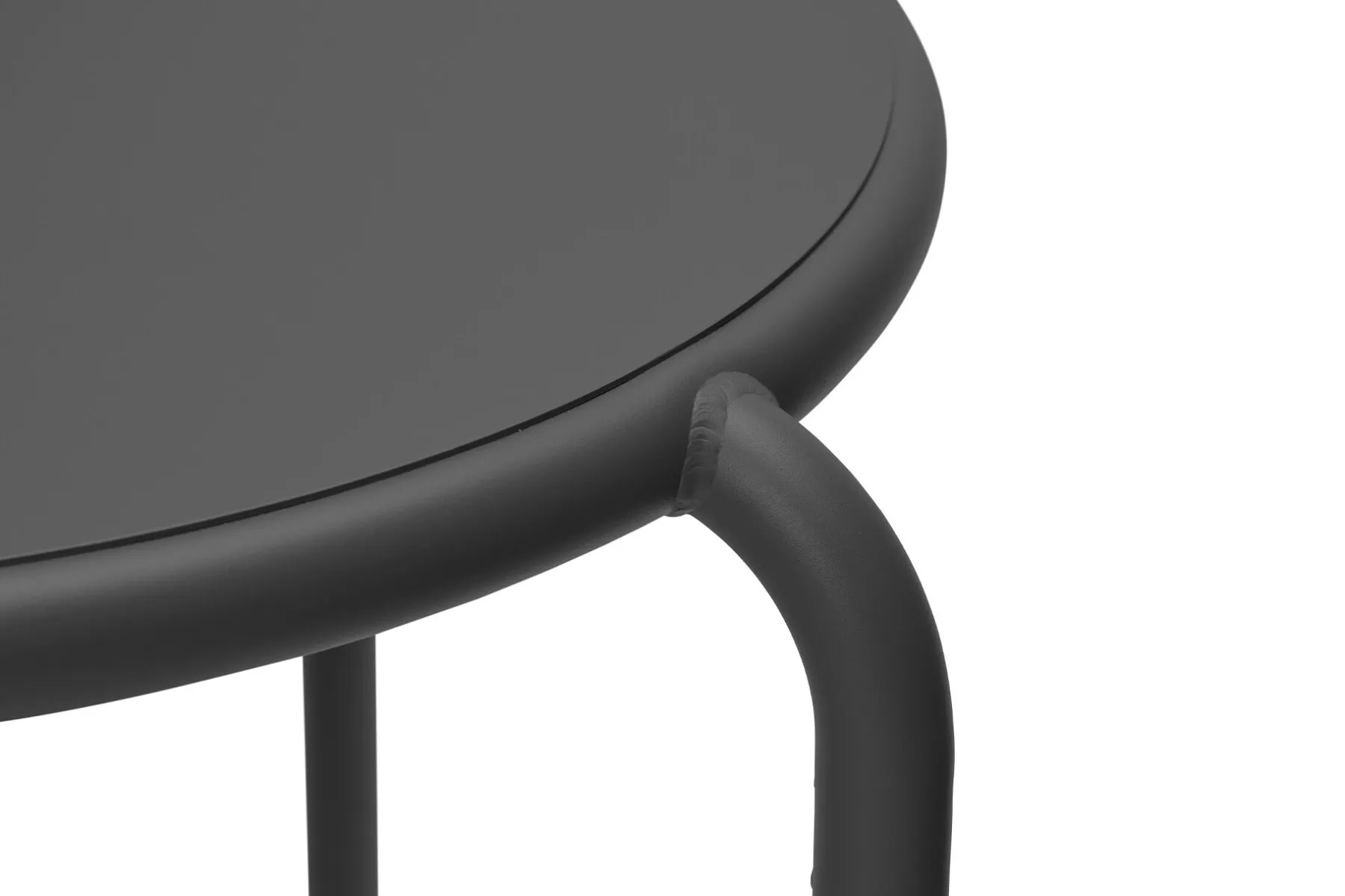 Fatboy Toní Bistreau Petite table de jardin, black, 80x80x76 cm