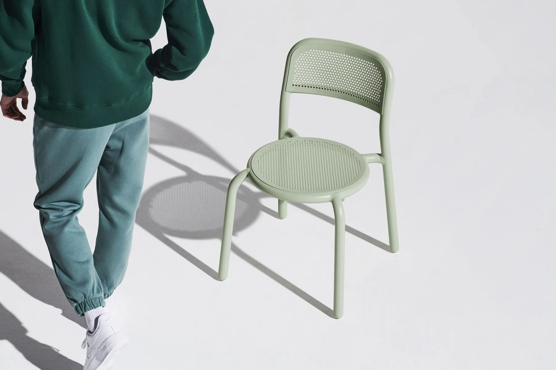 Fatboy Toní Chair Chaise de jardin, vert, 51.5x54.5x80.5 cm