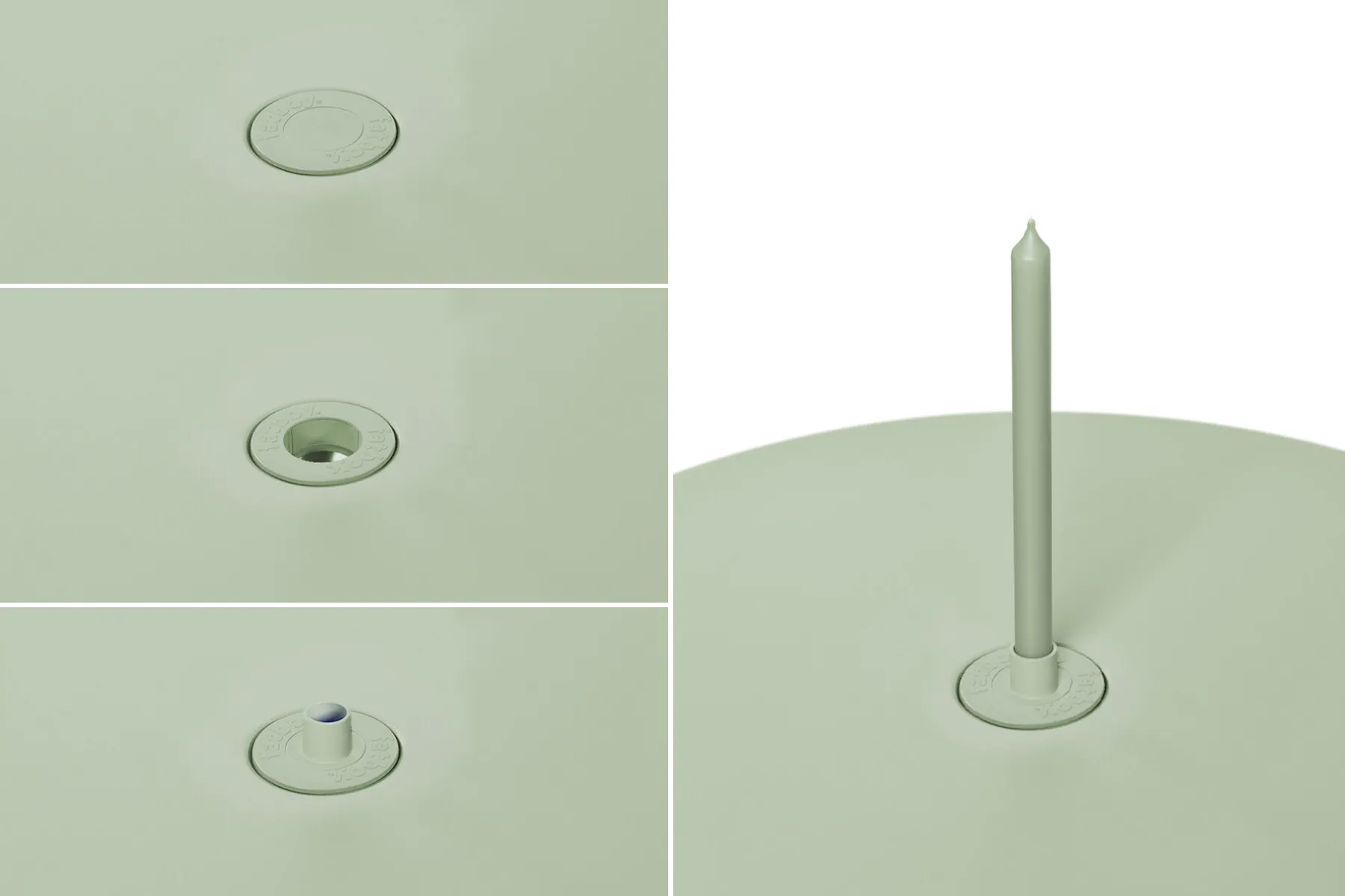 Fatboy Toní Tablo Grande table de jardin, vert, 220x99x76 cm