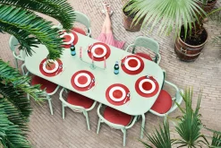 Fatboy Toní Tablo Grande table de jardin, vert, 220x99x76 cm