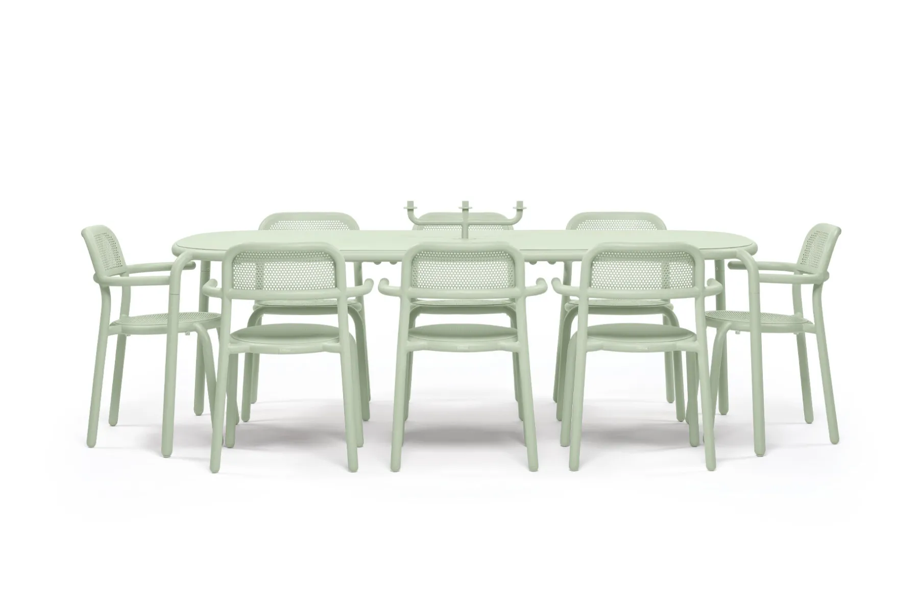 Fatboy Toní Tablo Grande table de jardin, vert, 220x99x76 cm